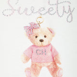 Choupette Bear Bodysuit With Crystals