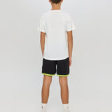 Sports T-shirt with Print, White(122)