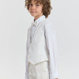 Choupette Elegant White Vest