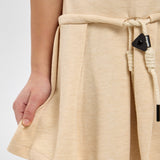 Choupette Elegant Knitted Polo Dress