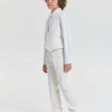 Choupette Elegant White Vest