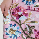 Choupette Floral Sequence Dress