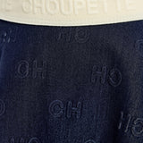 Choupette Denim Elastic Denim Skirt