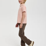 Choupette Peach Polo T-Shirt