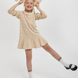 Choupette Creamy Heart Jersey Dress