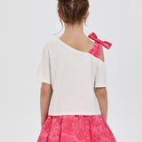 Choupette Beautiful Strawberry Set (Decorated Top And Balloon Skirt)