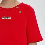 Choupette Red Jersey Dress