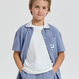 Choupette Smart Summer Textured Set (Shirt And Shorts)