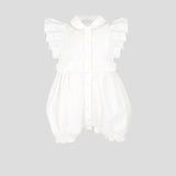 Muslin Romper, white(62)