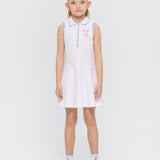 Sports Polo Dress, White(104)
