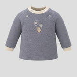 Choupette Stripe Teddy Cotton Sweatshirt