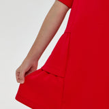 Choupette Red Jersey Dress