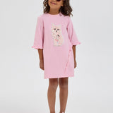 Choupette Charming Catty Applique Dress