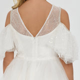 Choupette Elegant Snow White Dress