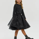 Choupette Elegant Blouse And Skirt Set