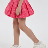 Choupette Balloon Skirt With Branded Print