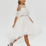 Choupette Elegant Snow White Dress