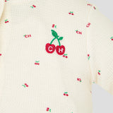 Choupette Romper With Cherry Print