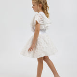Choupette Elegant Skirt Set (Top And Tutu Skirt)