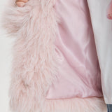Choupette Pink Faux Fur Jacket