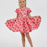 Choupette Beautiful Dress With Strawberry Print