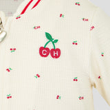 Choupette Beautiful Cherry Printed Set (Bomber And Pants)
