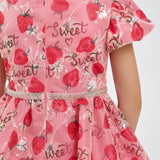 Choupette Beautiful Dress With Strawberry Print
