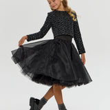 Choupette Elegant Blouse And Skirt Set