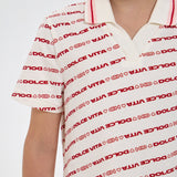 Choupette Branded Print Polo Dress