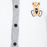 Choupette White Teddy Bodysuit