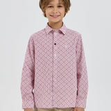 Choupette Elegant Coral Shirt With Print