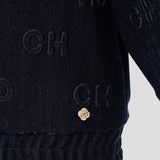 Choupette Branded Denim Bomber Jacket