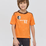 Sport Set with Orange Jersey and Black Matching Shorts
