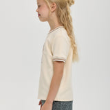 Choupette Cream T Shirt With Stylish Print