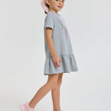 Choupette Stylish Dress With Purse Print