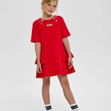 Choupette Red Jersey Dress