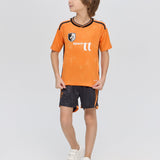 Sport Set with Orange Jersey and Black Matching Shorts