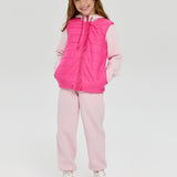 Choupette Stylish Warm Combined Bomber Jacket