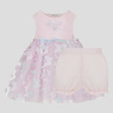 Choupette 3D Butterfly Dress And Shorts Set
