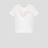 Choupette Heart T-Shirt With Crystals