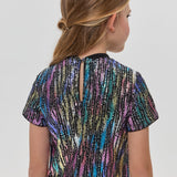 Textured dress, floral print(86)