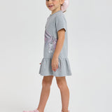 Choupette Stylish Dress With Purse Print