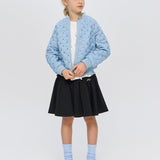 Choupette Blue Denim Bomber Jacket