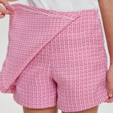 Choupette Stylish Tweed Skirt