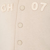 Choupette Beige And Blue Bomber Jacket