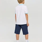 Sports Polo T-shirt, White(104)