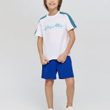 White Sports T-shirt