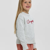 Choupette Grey Knitted Sweater