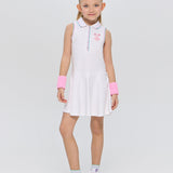 Sports Polo Dress, White(104)