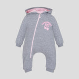 Choupette Grey Overall With Cherry Embroidery